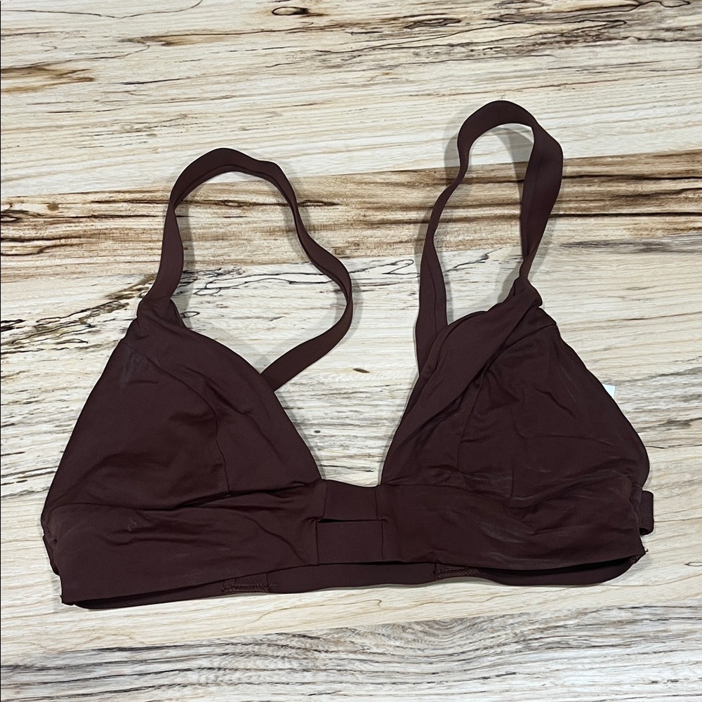 Vitamin A Chocolate Bikini Top